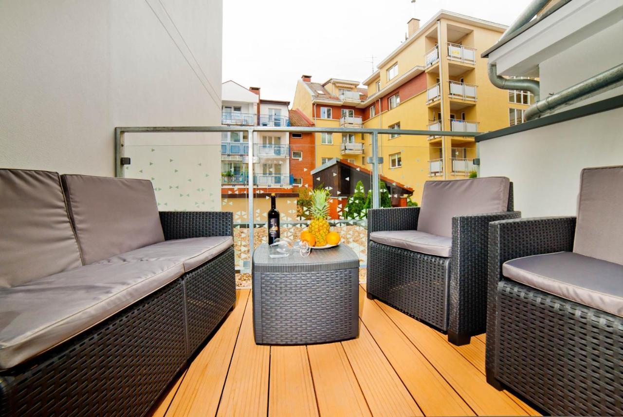Porty B103 Nadmorskie Tarasy Pool Sauna Parking Kołobrzeg Kültér fotó